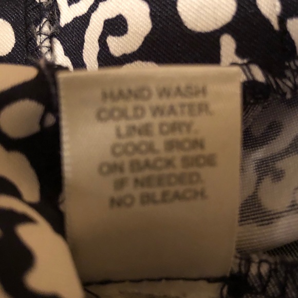 Dressbarn Shirts(1)-Blue&White (2)-Brown&White B13 - Picture 6 of 10